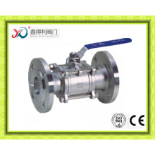 Manufacturer 3PC Flange Pn40 Ball Valve of DIN 2501